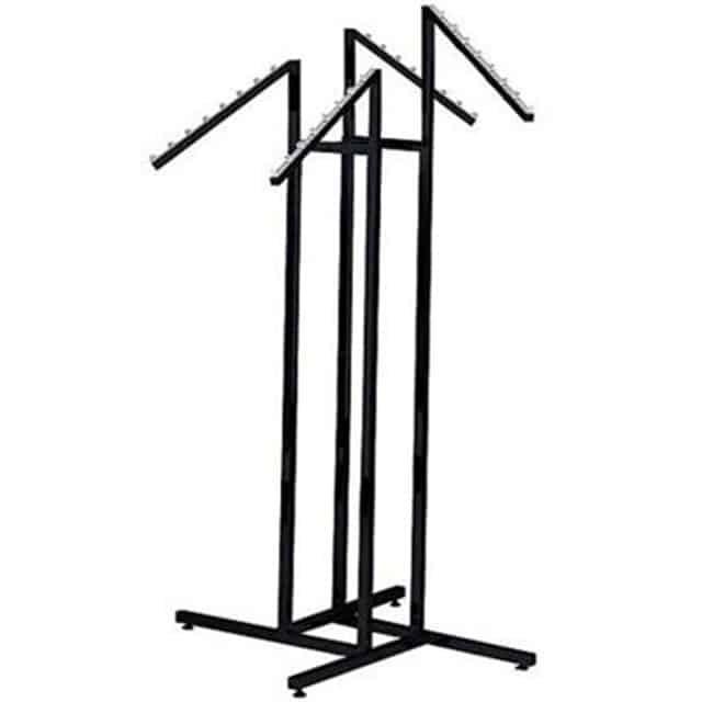 4 Way Clothing Hanging Rack With Z Arms