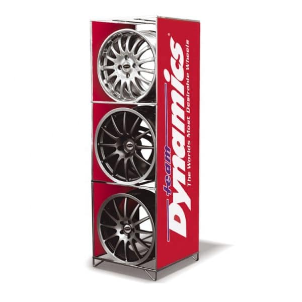 Double-Sided Wheel Rim Display Rack – Showcase Your Wheels