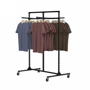 Movable Garment Display Rack