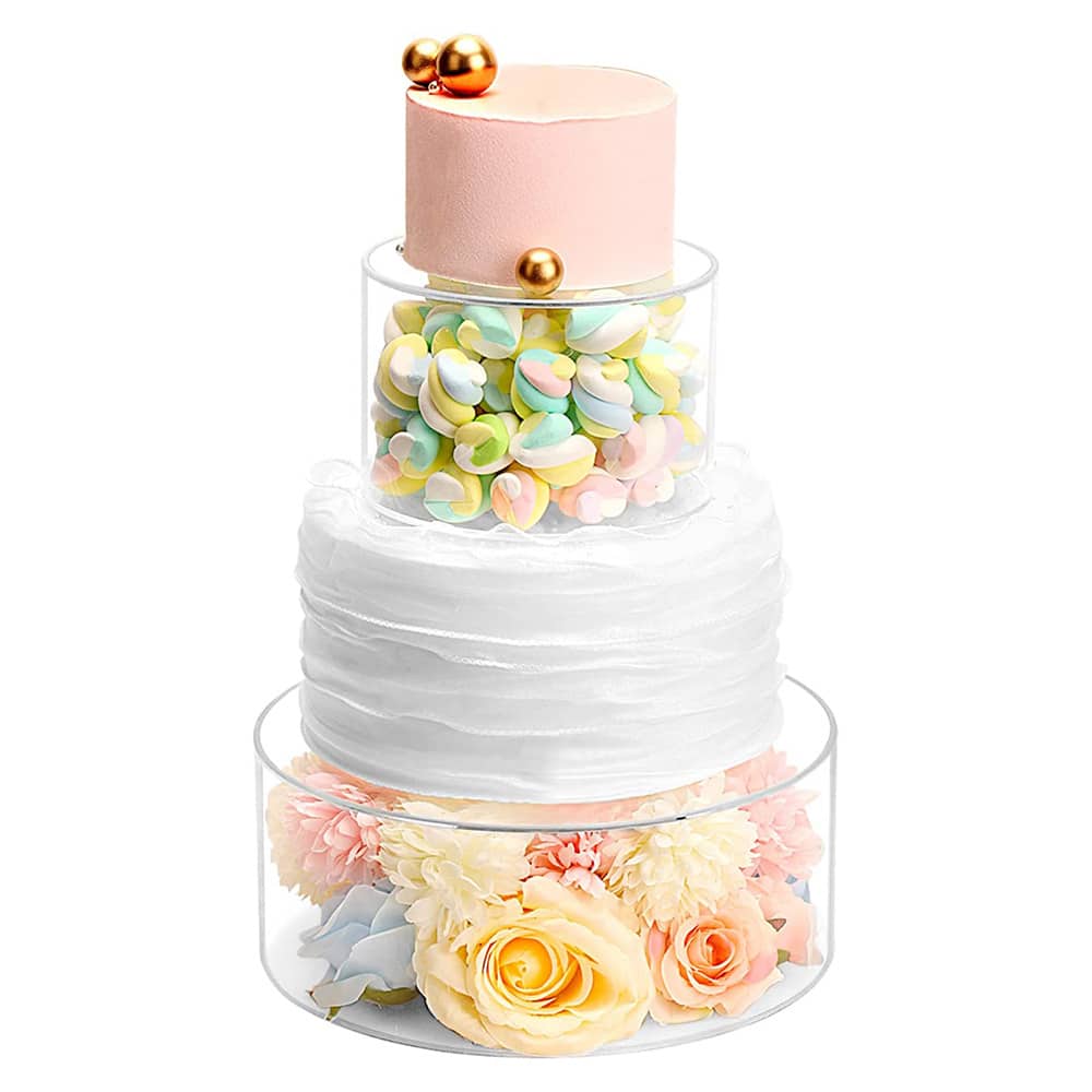 Newest Round Acrylic Dessert Display Rack